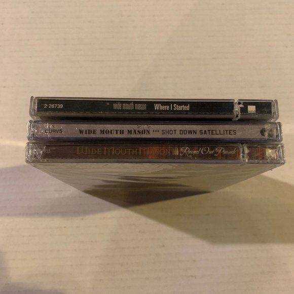 Wide Mouth Mason 3 CD Lot - Where I Started | Rained Out Parade | Satellites - Picture 4 of 4